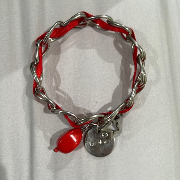 Bebe chain link bangle bracelet - Picture 1 of 4